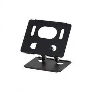 Çelik Tablet Standı Tablet Tutucu Stant Ergonomik Katlanabilir Tablet Standı Çelik Stant (Siyah)