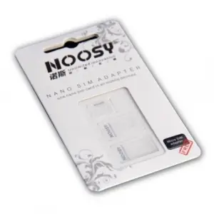 Çeşitli Sım adaptörü, karıştırma seti, 3lü paket (Micro+Nano)
