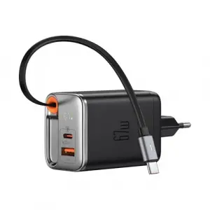 CH-4100 67W GaN Type-C Kablolu Hızlı Şarj Adaptörü
