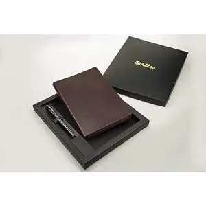 Chester Defter Ve Kalem Set Siyah A5