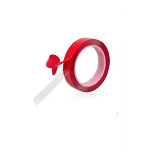 Çift Taraf Akrilik Şeffaf Silikon Bant *2mt, 18 mm