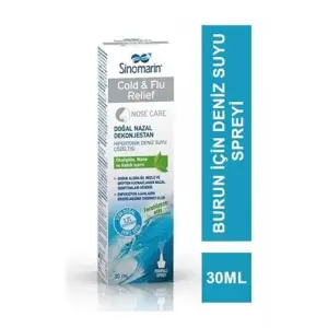 Cold & Flu Relief Sprey, 30 ml, Burun Bakımı