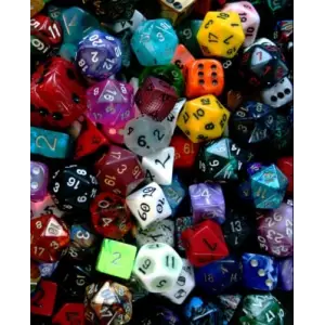 College Ruled Poly Dice Journal