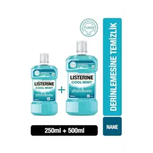 Cool Mint Ağız Bakım Suyu 500 Ml + 250 Ml