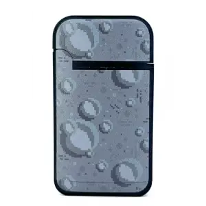 Cool Tasarım Jet Alev Çakmak - Water Drops 8Bits