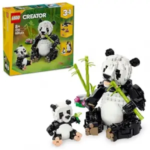 Creator 3’ü 1 Arada Vahşi Hayvanlar: Panda Ailesi 31165 Yapı Seti