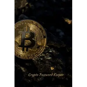 Crypto Password Keeper Notebook: Crypto Seed Phrase Storage Notebook For Crypto Private key Or Password