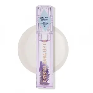 Crystal Aura Dudak Yağı Amethyst