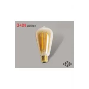 Ct-4290 8 W Rustik Led Ampül E27 2700K
