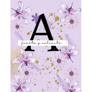 Cuaderno Con Inıcıal A