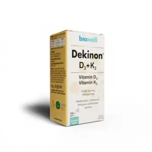 D3 ve K2 vitamini spreyi, 20 mL