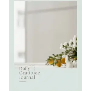 Daily Gratitude Journal with 10 Different Motivational Templates