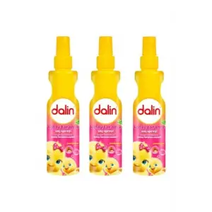 Dalin Badem Özlü Kolay Tarama Saç Spreyi, 200 ml, 3 Adet