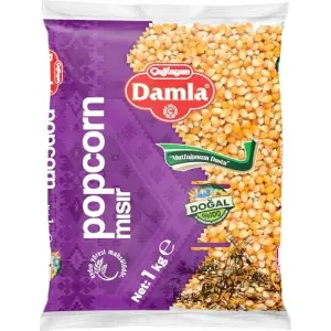 Damla Popcorn Mısır 1 kg
