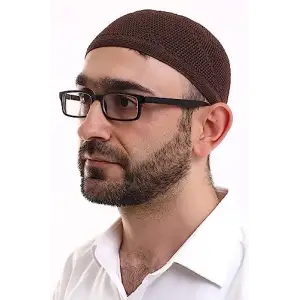 Dantel Pamuklu Triko Makine Örme Takke