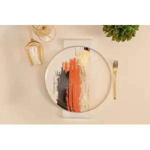 Dash Desen4 Düz Tabak 27cm
