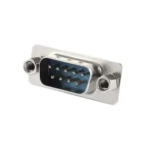 DB-9 Konnektör DB9 D-SUB Plug 9 Pinli Soket – Erkek