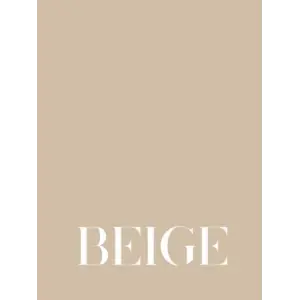 Decorative Book: Beige Beige Display Book - For Shelf Stacking, For Coffee Table, For Interior Design, 8.5 x 11 Thick Hardcover Decorative Faux Display Book; For Home Decor