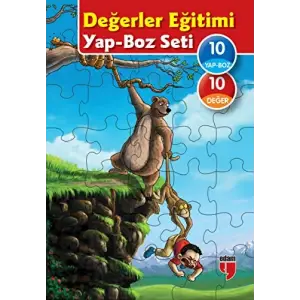 Değerler Eğitimi Yapboz Seti, 10 Adet