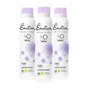 Detox Floral Deodorant 3x150ml