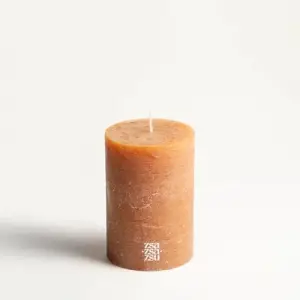 Deurne Amber Parafin Mum 9x9x13 Cm