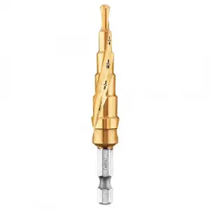 DEWALT DWA1784IR 3/16-Inch-1/2-Inch IMPACT READY Step Drill Bit