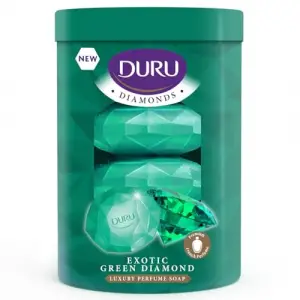Diamonds Exotic Green Sabun 90Gramx4