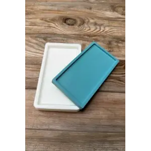 Dikdörtgen Model 2 Silikon Tepsi Kalıbı