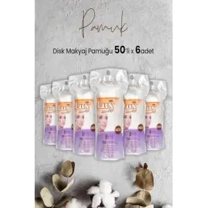 Disk Makyaj Pamuğu 50li x 6 Adet