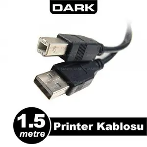 DK-CB-USB2PRNL150 1.5 m USB 2.0 Kablosu