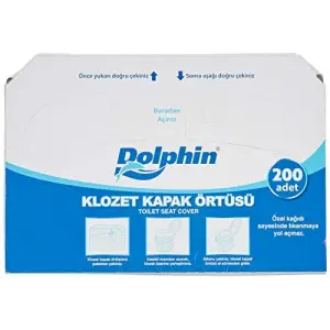 Dolphin Klozet Kapak Örtüsü, 200lü
