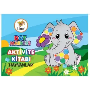 Dot Markers Boyama Kitabı Hayvanlar