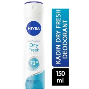 Dry Fresh Kadın Sprey Deodorant, 150 ml