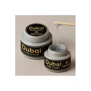 Dubai 3D Top Coat Şeffaf, 15 g