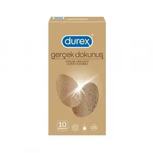 Durex Gerçek Dokunuş 10lu Prezervatif