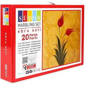 Ebru Boyası Seti, A4