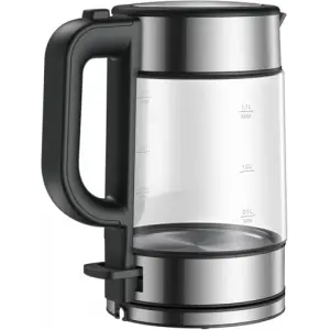 Electric Glass Kettle Black