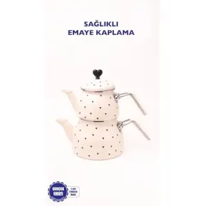 Emaye Çaydanlık