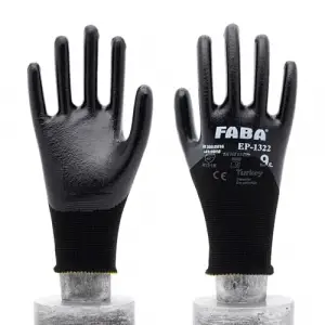 EP-1322 Nitril Kaplı Polyester Eldiven