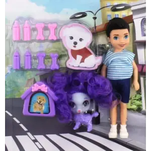 Erkek Bebek Evcil Hayvan Seti