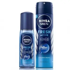 Erkek Pump Sprey Deodorant Fresh Active 75 ml ve Erkek Sprey Deodorant Fresh Active150 ml