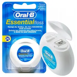Essentialfloss diş ipi mumsuz, 50 m