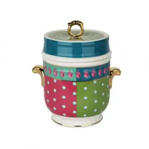Estelle Bone Kulplu Kavanoz 16 cm
