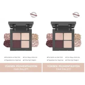 Expressive Harmony Eyeshadow Palette 801 Magical Softness (2 paketi)