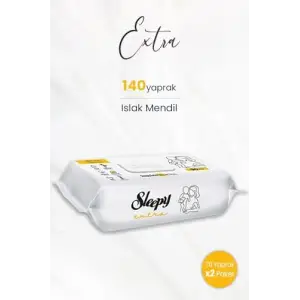 Extra Islak Mendil 70 Adet x 2 (140 yaprak)