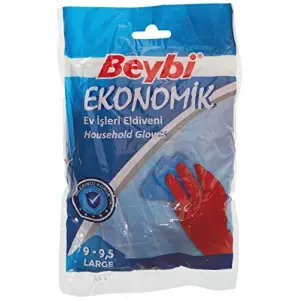 Feyzayapı GJLRTW68_c08937 Çift Ekonomik Temizlik Eldiveni, 9/9.5