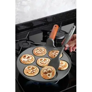 Fika Pancake Tavası 26 Cm - Gri
