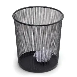 File Çöp Kovası Siyah