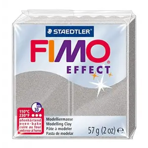 Fimo Effect Polimer Kil 57 g. Pearl Light Silver