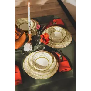 Fiore 24 Parça 6 Kişilik Yemek Takımı